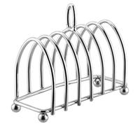 LABRIMP Porte-Toast en Acier Inoxydable 6 Fentes Support de Rangement pour Toasts Réutilisable Support à Toasts de Comptoir Étagère Cuisine pour Petit Déjeuner et Barbecue