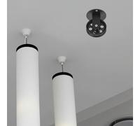 LABRIMP Poulie de Plafond Fer pour Suspension Système de Levage DIY Roue de Roulement pour Luminaires Industriels et Vintage Accessoire de Lustre Ajustable