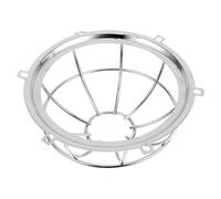 LABRIMP Protection Métal pour Détecteur Incendie Couvercle Anti-poussière et Support Sécurisé pour Capteurs de Fumée Installation Facile Protection Robuste pour Maisons et Espaces