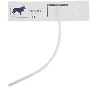 LABRIMP Réutilisable pour Animaux de Compagnie Taille 2 Brassard de Tension Artérielle en Tpu et Non-tissé pour Chat et Chien Accessoire Vétérinaire Compact et Léger