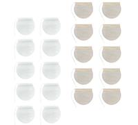 LABRIMP Sachets de Thé Ronds en Papier Filtrant, 200 Pièces, Sûrs et Inodores, Cordon de Serrage pour Thé en Vrac et Épices, pour Infusions Maison