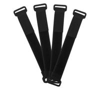 LABRIMP Sangles de Fixation en Nylon Noir Légères et Faciles à Installer Lot de 4 Accessoires Automobiles pour Dash Cam et Rétroviseur pour Voiture