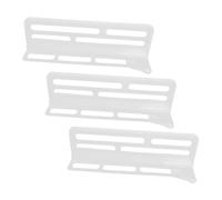 LABRIMP Séparateur De Réfrigérateur 3pcs Organisateur Accessoires Panneau De Séparation Compartiment Classé Petit Pratique