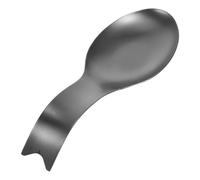 LABRIMP Support Cuillère pour Réchaud Acier Inoxydable Multifonctionnel Repose Ustensiles de Cuisson avec Design Queue de Poisson Grand Capacité pour Spatules Louches Adapté Cuisine