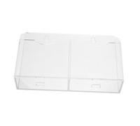 LABRIMP Support De Cuillère Pour Machine à Glaçons Acrylique Organisateur Mural Polyvalent Pour Ustensiles De Cuisine Rangement Transparent Avec Compartiments Pour Cuillères Et Outils