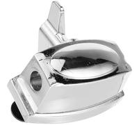 LABRIMP Support de Fixation Offrant un Soutien Supplémentaire en Alliage Argenté Accessoire de Tambour Amovible Compatible Batterie pour Pied de Tom Basse