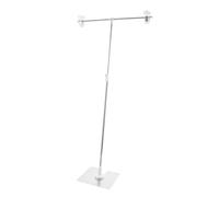 LABRIMP Support de Fond Portable de T en Acier Inoxydable Léger pour Photographie de Cosmétiques et Nature Morte Cadre Mini pour Toile PVC