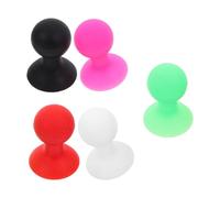 LABRIMP Support de Téléphone Portable Support Bureau Pratique Forme Pieuvre Sphérique en Silicone 5pcs pour Design Unique et Fonction Stand Couleur Aléatoire Smartphone