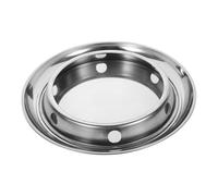 LABRIMP Support de Wok Acier Inoxydable Épais pour Cuisinière à Gaz Accessoire Multifonctionnel Rond pour Cuisine pour Cuisson Vapeur Durable et Facile à Nettoyer