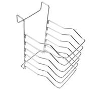 LABRIMP Support Inox pour Steak Amovible Organiseur Compact et Robuste pour Découpe Précise Facile à Ranger Utiliser Cuisine
