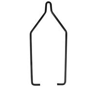 LABRIMP Support pour lampe chauffante pour reptiles en métal noir, pied stable avec crochet, adapté pour élevage et terrarium