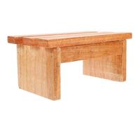 LABRIMP Tabouret Antidérapant en Bois pour Repose-Pieds de Sauna et Bain Accessoire Stable pour Maison Usage Quotidien et Massage Pieds