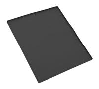 LABRIMP Tapis de Protection pour Machine à Laver Silicone Noir Housse Antidérapante pour Dessus de Laveuse et Sècheuse Accessoire de Salle de Lavage Protège Éclaboussures Poussière