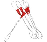 LABRIMP Tire-câble à Ruban en Acier et Plastique 5pcs Design Ergonomique, Dispositif de Filetage Portable pour Électricien, Outil de Fixation pour Tirage de Câbles