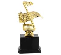LABRIMP Trophée de Chant en Plastique Or Léger, Symbole d'honneur pour Compétitions Musicales et Remises de Prix Scolaires
