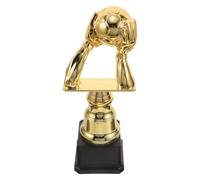 LABRIMP Trophée de Gardien de But en Plastique Doré, Prix de Vainqueur Élégant pour Équipe, Souvenir Mémorable pour Fans de Football et Récompense Scolaire
