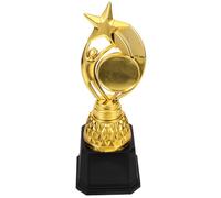 LABRIMP Trophée Récompense Sportive Élégante Étoile Dorée en Plastique pour Garçon et Filles et Étudiants pour Compétition et Activités D'évaluation Réutilisable