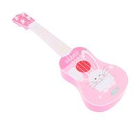 LABRIMP Ukulélé Éducatif pour Garçon Fille Mini Instrument à Cordes Modèle Lapin Cadeau Créatif pour Apprentissage Musical Garçons et Filles