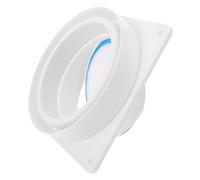 LABRIMP Valve Anti-retour Abs Pour Conduit Extraction De Fumée Clapet Automatique Étanche à Air Accessoire Pour Hottes Aspirantes Installation Facile Et Protection La Pluie