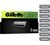 Labs Lot De 8 Recharges De Rasoir Pour Hommes, Authentiques, A 5 Meilleures Lames De La Marque, Barre Exfoliante Pour Un Rasage Doux Et Efficace, Compatibles Avec Les Manches Labs[Z175]