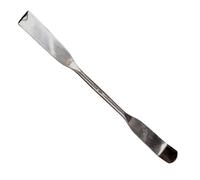 Labsales - Spatule en acier inoxydable - Micro type 130 mm de long et 10 mm de large - Pour échantillons scientifiques, poudres, mesures et fournitures de laboratoire générales