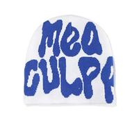 Labstandard Culpa Bonnets Dupes Skull Cap Y2K Bonnets Skullies Bonnets Lettre Imprimer Bonnets Bonnets en Chapeau Bonnets Slouchy