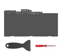 LabTEC Batterie Li-ion pour ordinateur portable HP TA03XL 11,55 V 51 Wh 3 cellules pour HP EliteBook 745 G3 755 G4 840 G2 G4 850 G3 G4 Series TA03051XL 854047-1C1 854047-271 avec 1 Pied de biche + 1
