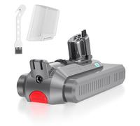 LabTEC Batterie pour Dyson V11, 25,2 V 3900 mAh Li-ION Batterie de Remplacement pour Dyson V11 (Type Bouton) V15 SV15 SV16 SV22 (Non pour Style Vissable) avec 1 Couvercle + 1 Brush