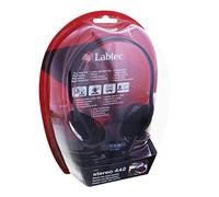 Labtec Stereo 442 981-000083 Kits Oreillette Casque Tour de Cou Connecteur(s):Jack 3,5 mm