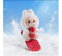 Labubu - COCA COLA Series - The Monsters - Asseyez-vous et tenez un Coca-Vinyl Face - Peluches PELUCHE