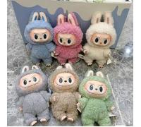 labubu-Un ensemble de 6- Peluches Monster Series depremière génération,superbes cadeaux-Peluches PELUCHE