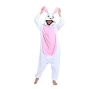 LABULA Pyjamas Cosplay Animaux Vêtements de Nuit Onesie Combinaison pour Femmes Hommes,A21-lapine,M