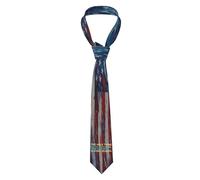 LaBuyGVT Cravate fine pour homme avec inscription « The Only Thing I Love More Than Quilting Is Being A Grandma » en satin de polyester formel pour les garçons d'honneur Cravate de danse d'affaires
