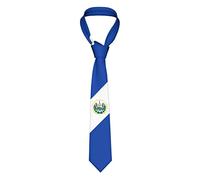LaBuyGVT Cravate pour homme - Drapeau du Salvador - Classique - Pour mariages, danses, garçons d'honneur