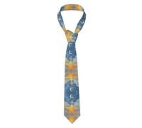 LaBuyGVT Cravate pour homme « Girl Under The Stars » : jacquard tissé en soie classique pour mariage, formel, affaires, décontracté, noir
