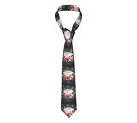 LaBuyGVT Cravate tendance pour homme - Tournoi de poker imprimé pour fête de mariage, affaires, réunion, cadeau d'anniversaire