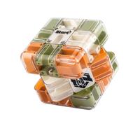 Labyrinthe 3D, 8,5cm Labyrinth Maze Cube - Engaging Brain Teaser Toy pour Adultes Adolescents Maison Voyage Vacances Avion Casse-Tête Logique Stimulant pour Adultes & Enfant