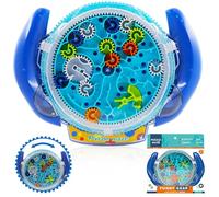 Labyrinthe 3D Maze Puzzle 3D,Jeu de Labyrinthe | Cadeaux PassionnéS D'éNigmes, jeu D'Adresse Pour à Partir De 3 Ans Et Plus, Bleu