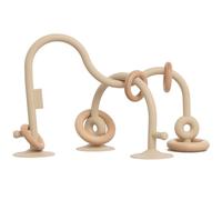 Labyrinthe à perles en silicone beige TU