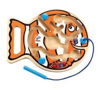 HaPe International Jouet de premier âge E1700 Avancez les poissons Labyrinthe magnétique Orange G