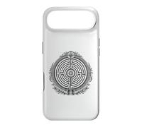 Labyrinthe Ancien Labyrinthe sacré Symbole Ligne Art Coque pour iPhone Air