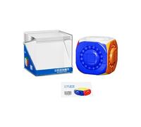 Labyrinthe Cube 3D - Jouet De Puzzle Éducatif ABS | Casse-tête Gravitationnel De 2e Et 3e Niveaux - Défi Du Chemin Logique Interactif | Cadeau De Coordination Œil-main - Activité De Voyage Pour Enfant