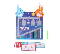 Labyrinthe de chiffres magnétique - Tableau de puzzle d'apprentissage des mathématiques, jouet pour le développement de la motricité fine, parfait pour les fournitures pédagogiques à la maison, jeu de