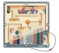 TOP BRIGHT Stylo magnétique Labyrinthe de l'œuf de dinosaure – Tri, couleurs, nombres