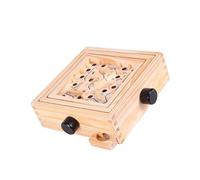 Labyrinthe de perles en bois stimulant Ladyrinthe Jouet pour la coordination des yeux de la main Espace de réflexion Enfants Adultes Jouet de puzzle interactif Balle en bois éducative Jeu de