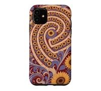 Labyrinthe de Tournesol vu d'en Haut Coque pour iPhone 11