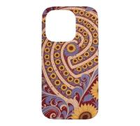 Labyrinthe de Tournesol vu d'en Haut Coque pour iPhone 14 Pro
