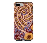Labyrinthe de Tournesol vu d'en Haut Coque pour iPhone 7 Plus/8 Plus
