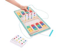 Labyrinthe de tri des couleurs - Jouet de pensée logique avec stylo magnétique, jeu de puzzle coulissant de tri des couleurs, jouet de développement du cerveau, activité de résolution de problèmes