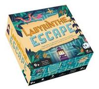 Labyrinthe escape - boîte avec cartes et accessoires Julien Hervieux (Auteur), Alexandre Roux (Illustration)